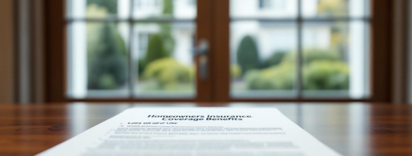 Homeowners Insurance Loss of Use Coverage Benefits