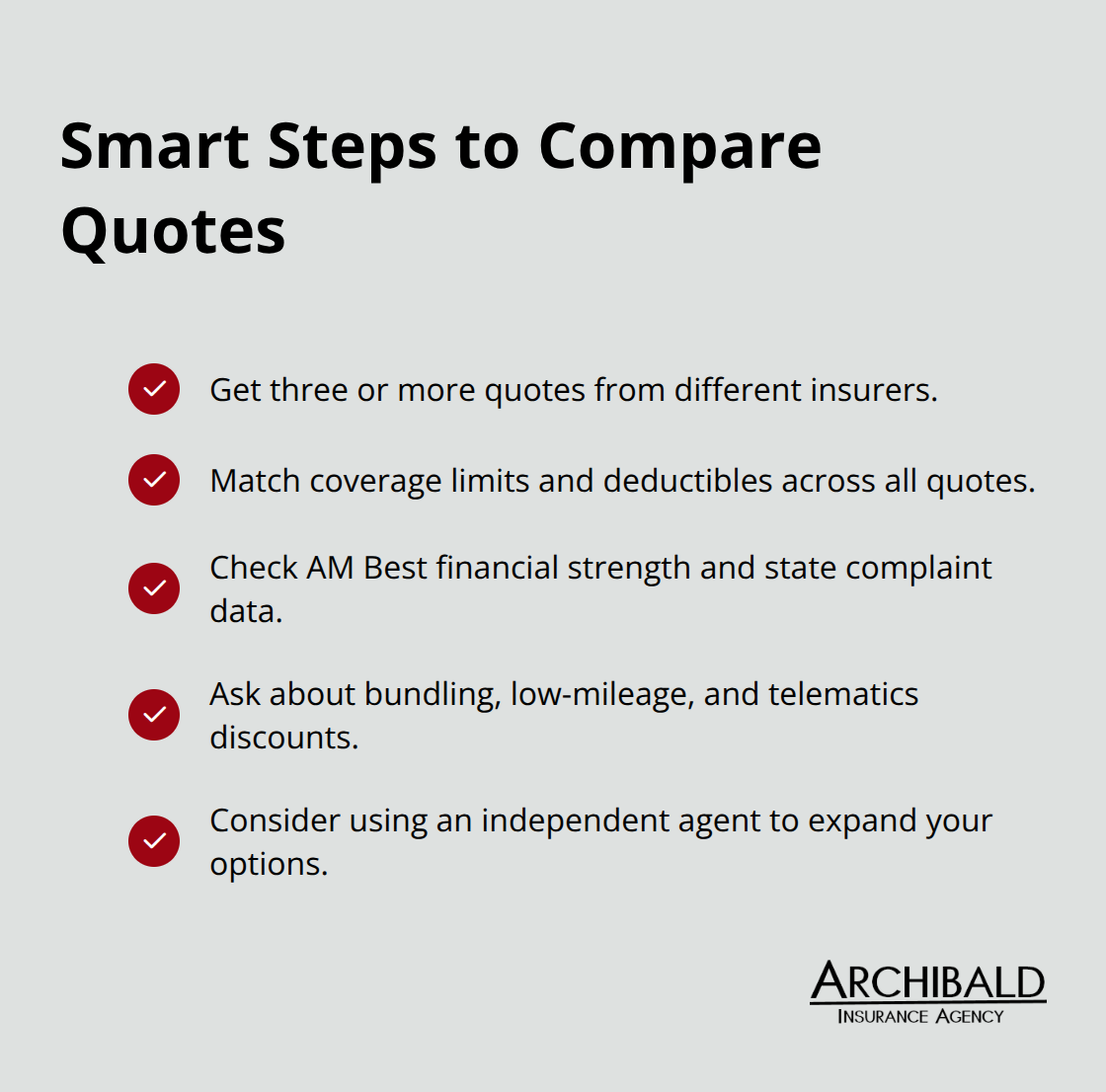 Actionable steps to compare auto insurance quotes accurately and save - Low cost auto quotes