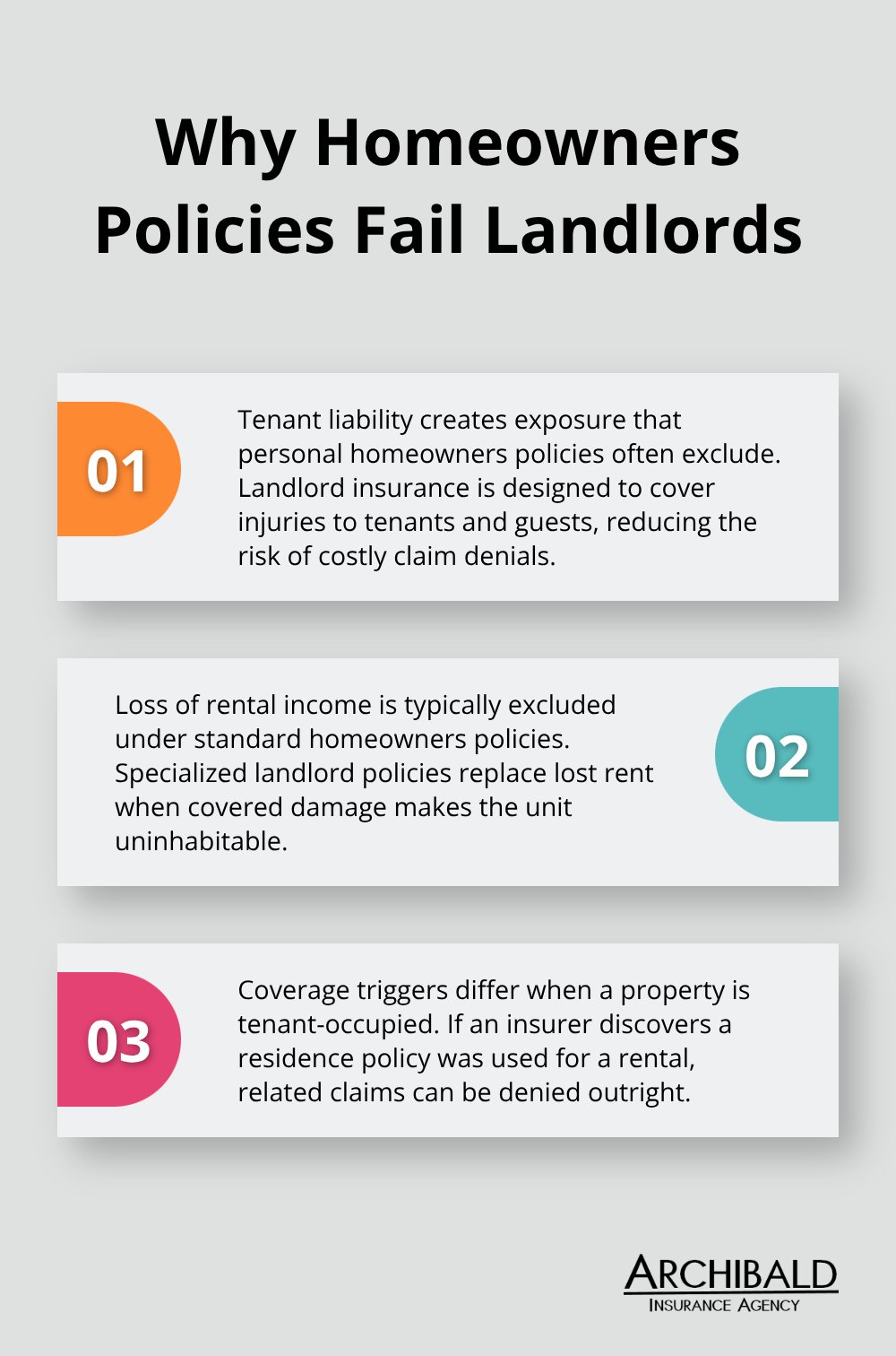 Three reasons standard homeowners insurance falls short for rental properties - homeowners insurance for rental property